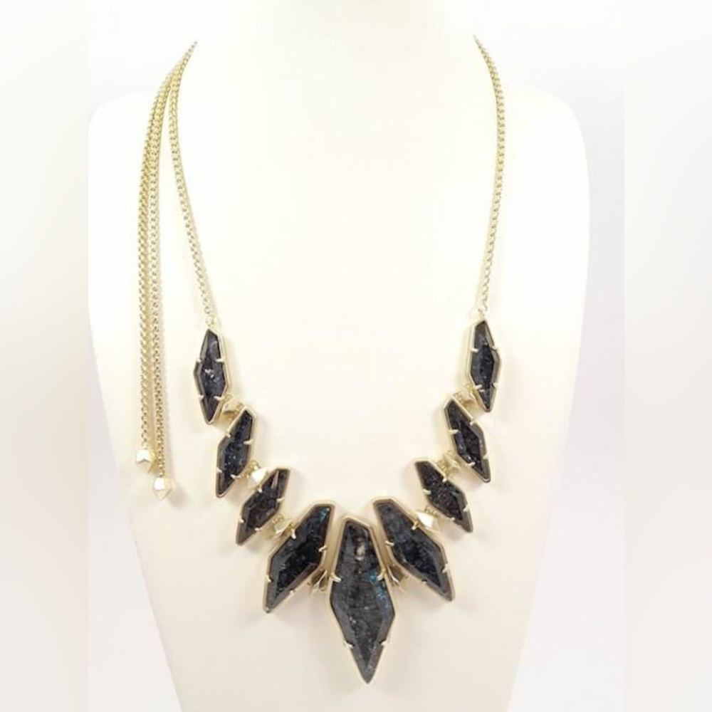 Kendra Scott Bernice Dichroic statement necklace